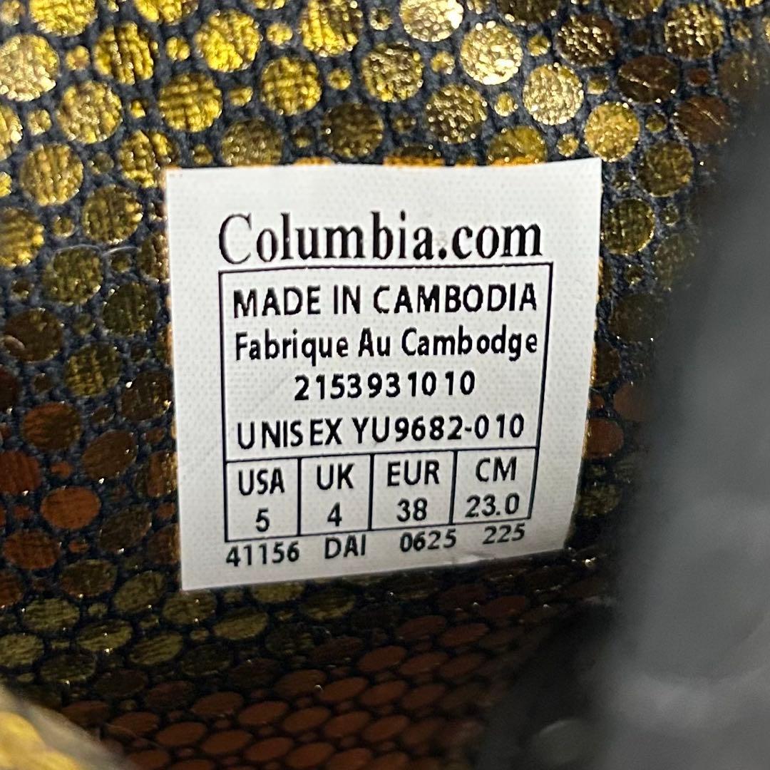 美品✴︎コロンビア/サップランド/ウィンターチャッカブーツ/ブラック/23cm