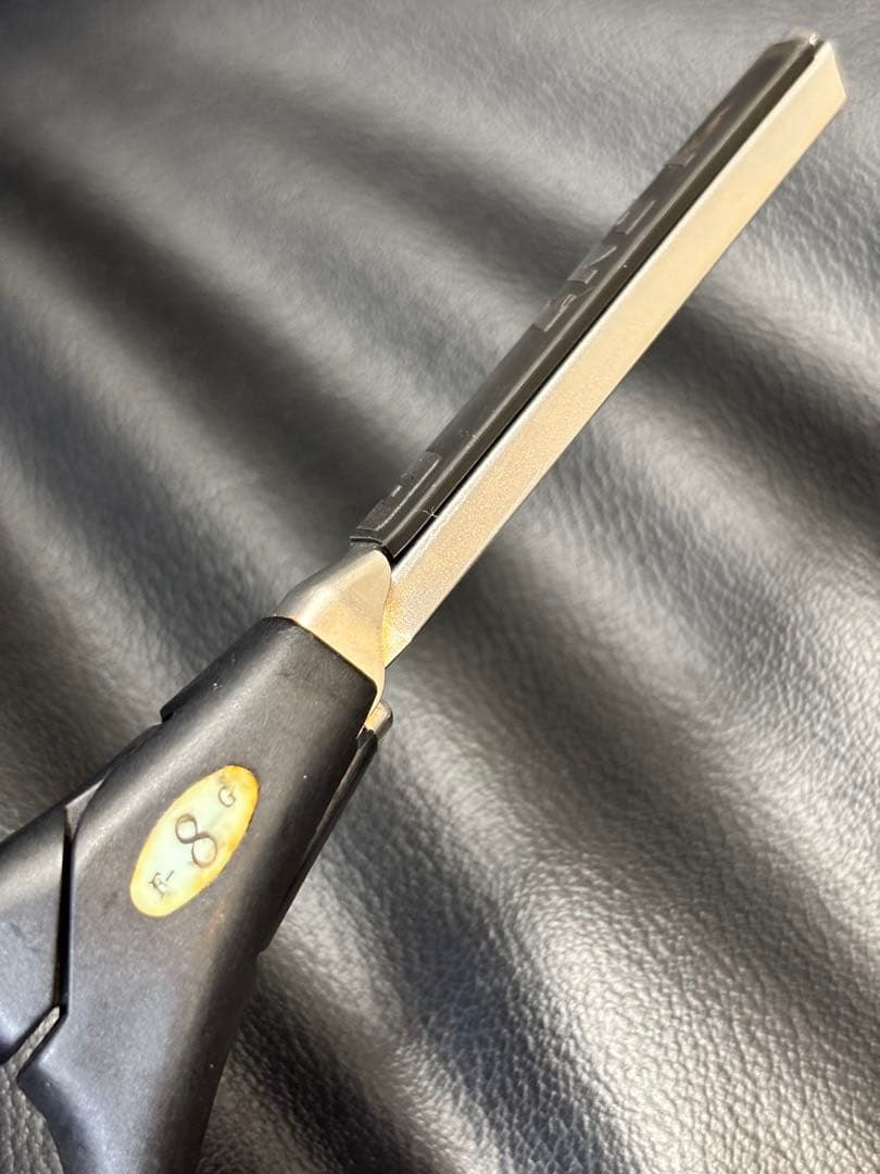 超美品　LENZ F-8Gレンツアイロン 5角8㎜　コード無し　理容アイロン