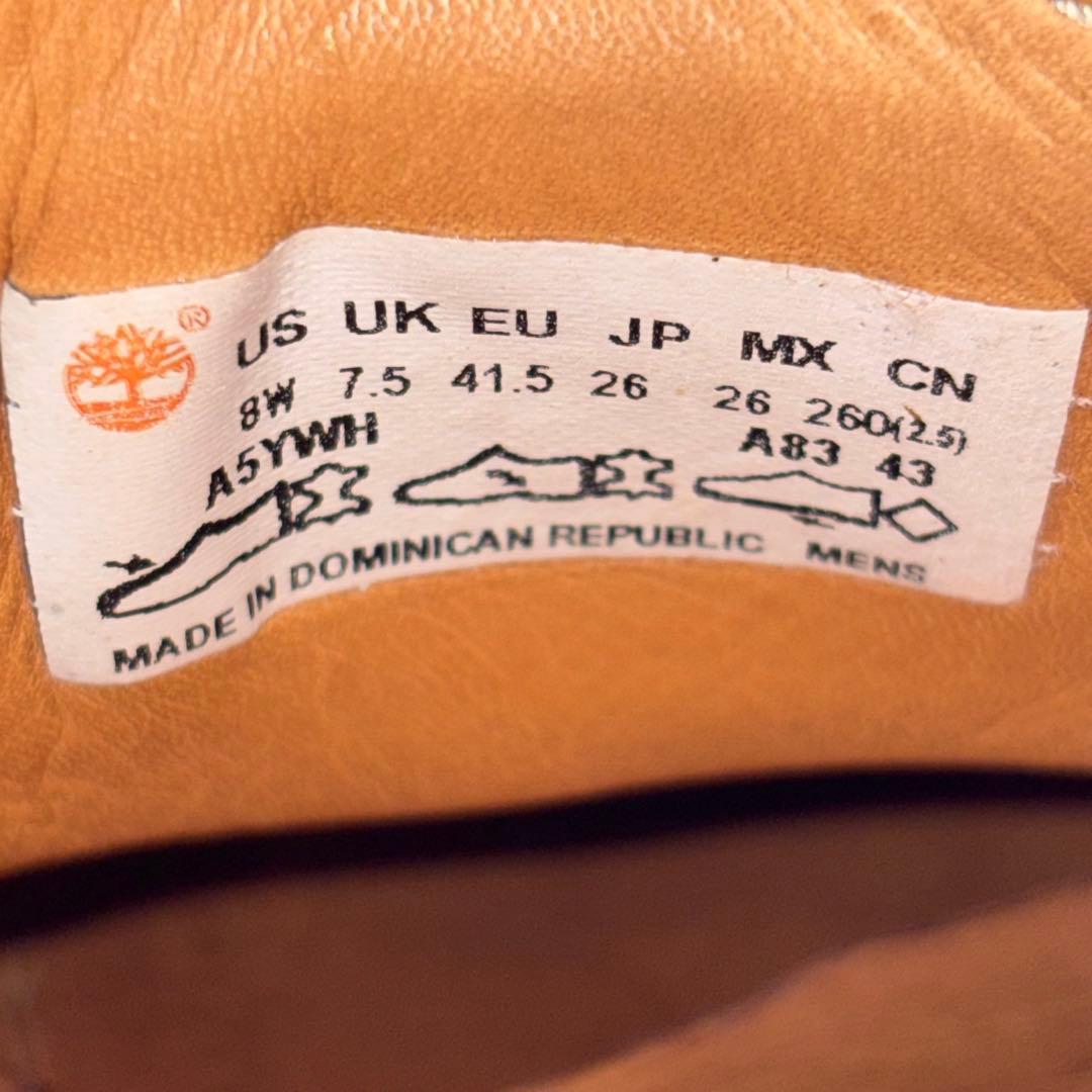 【美品】 ティンバーランド スリーアイ クラシック 26cm デッキシューズ