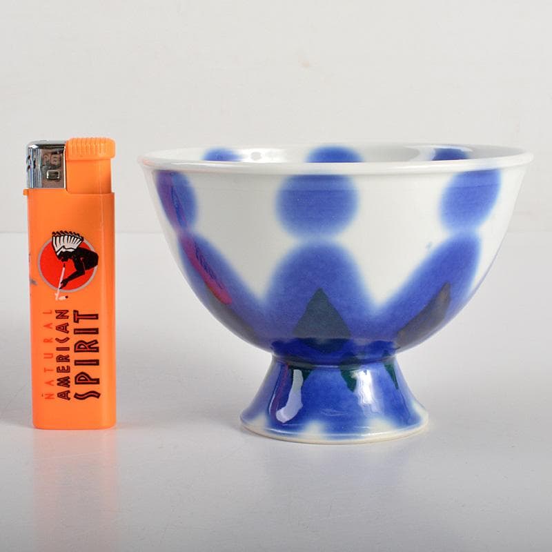 和食器　仁一作　高台小鉢揃　5客　共箱　V　6209C