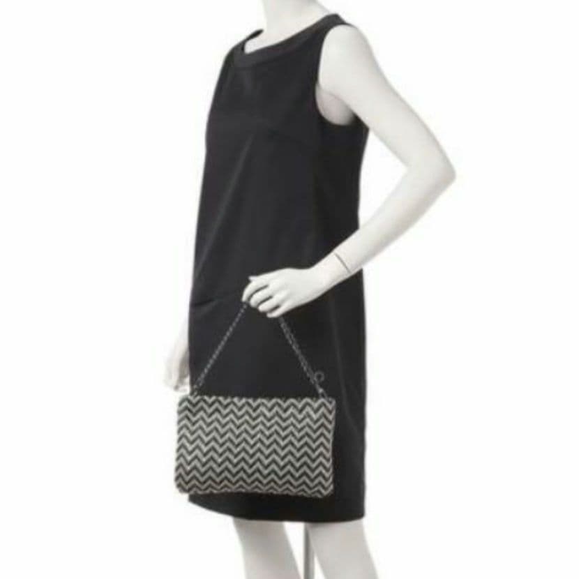 アンテプリマ レテコンワイヤー スモール ヘリンボーン バッグ