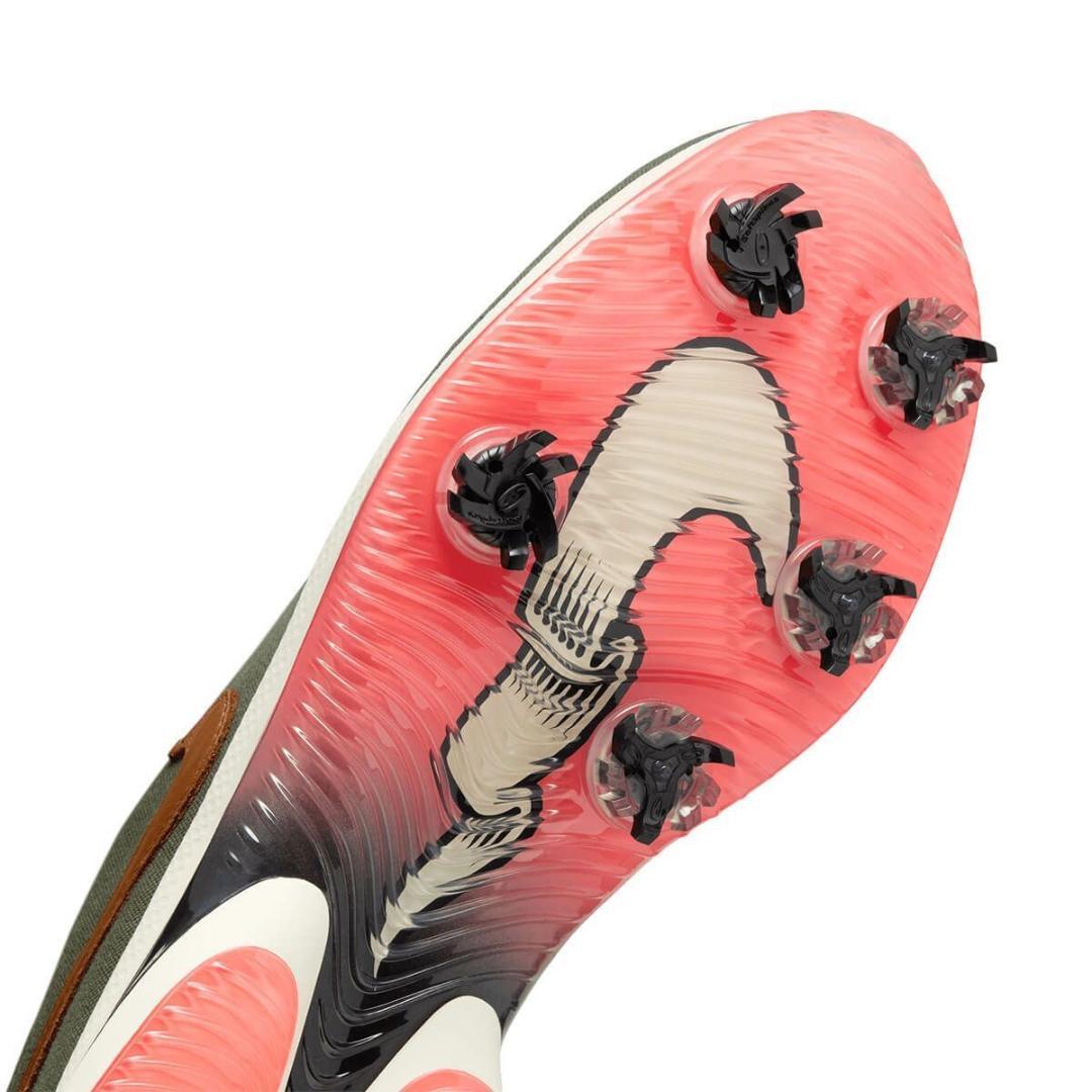 【172】 ナイキ ゴルフシューズ FQ8307-300 カーキ　27.0㎝