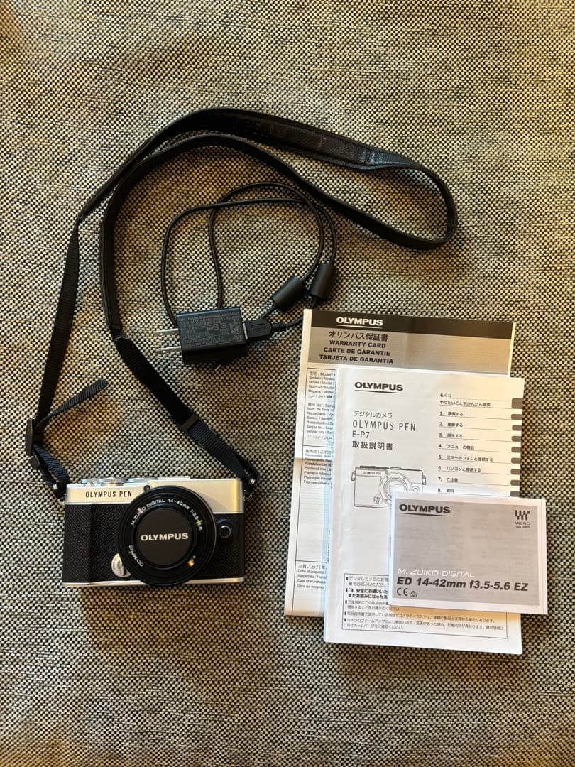 OLYMPUS PEN ミラーレス一眼カメラ 14-42mmレンズ付き