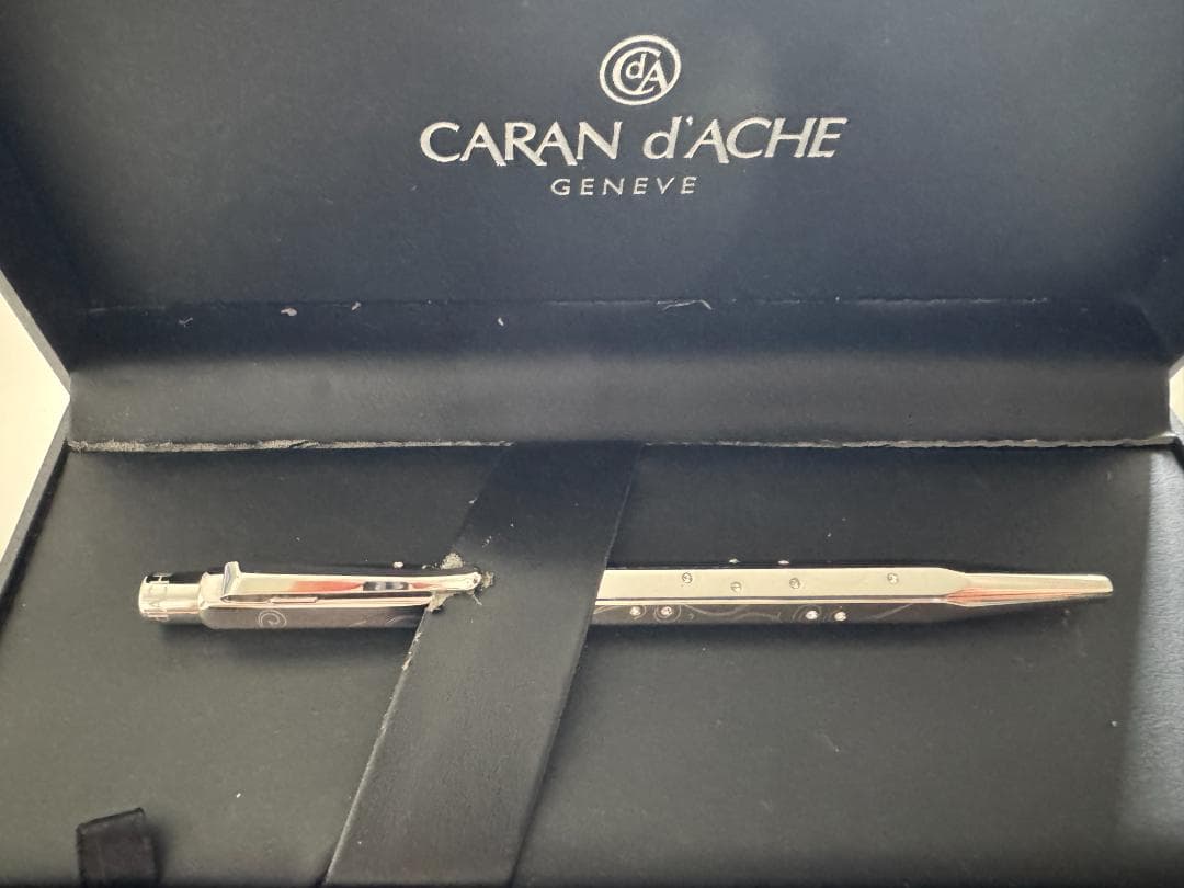 希少　カランダッシュ エクリドール スワロフスキー ボールペン