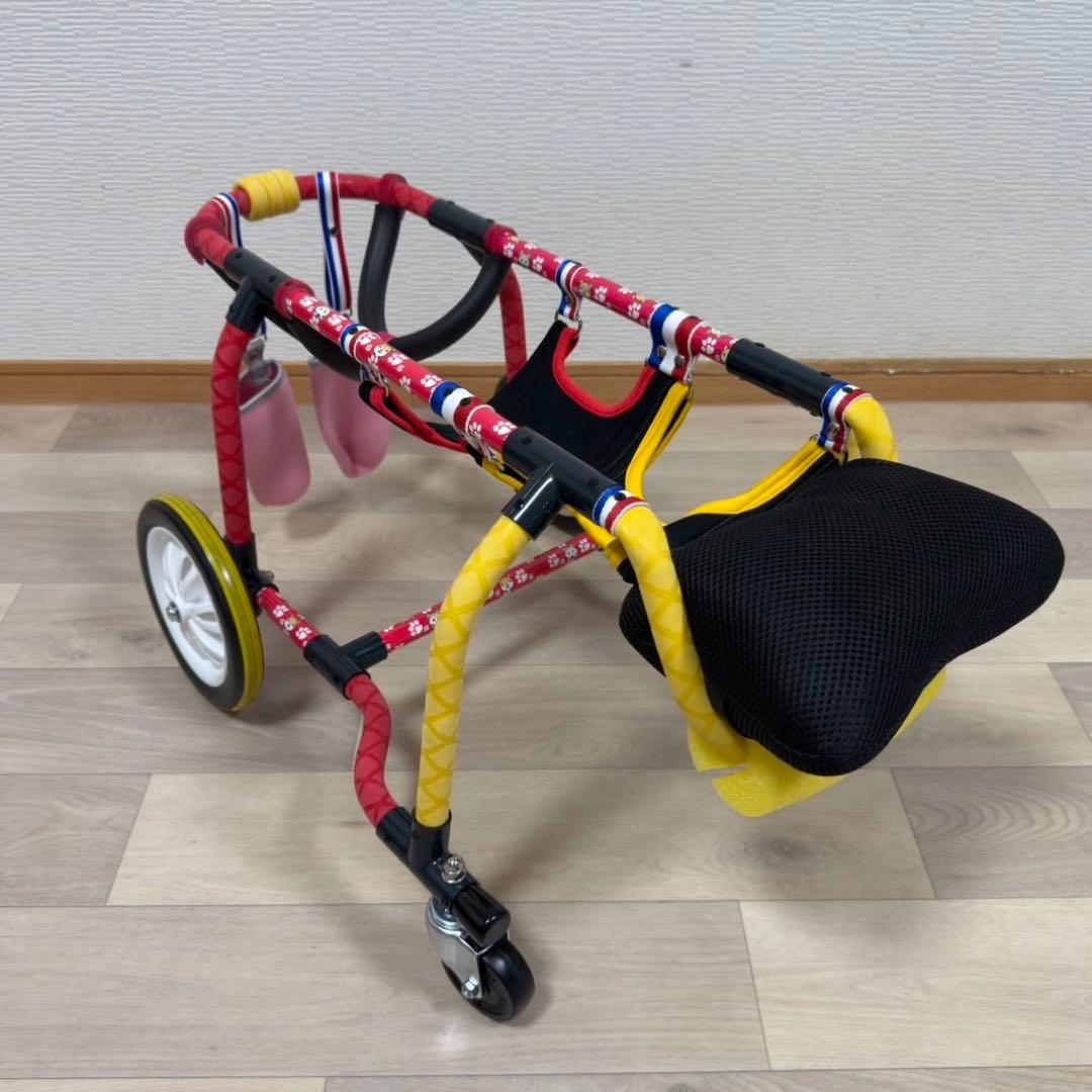 そのまま寝れる 犬の車椅子 柴犬用 車椅子 歩行サポート 四輪車
