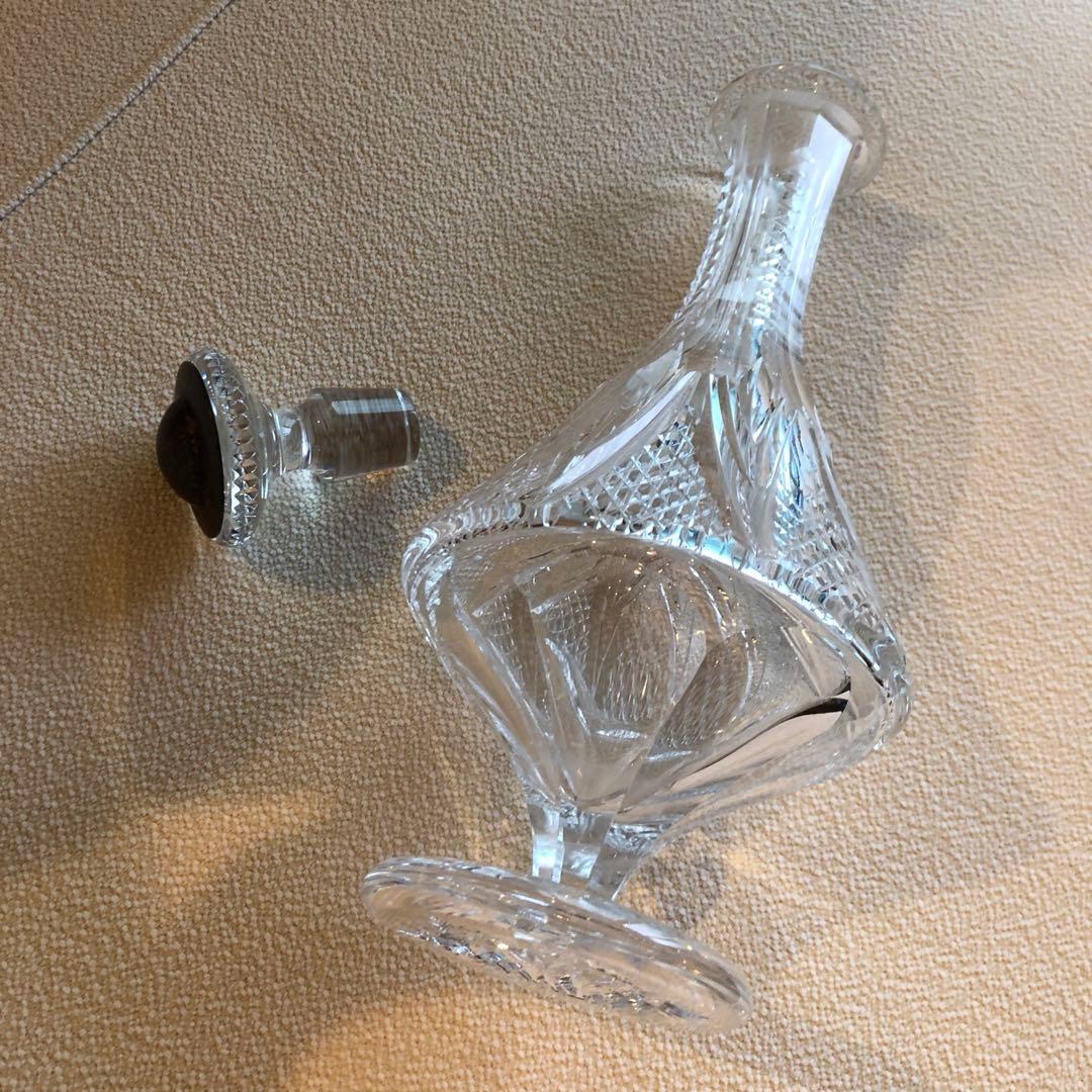 バカラ♡希少価値高い♡アンティーク♡デカンタ♡シリアルナンバー♡作者名入り