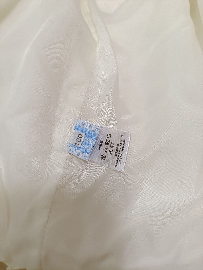 キャサリンコテージ着物ワンピ＋被布セット＋スリッポン　七五三　100