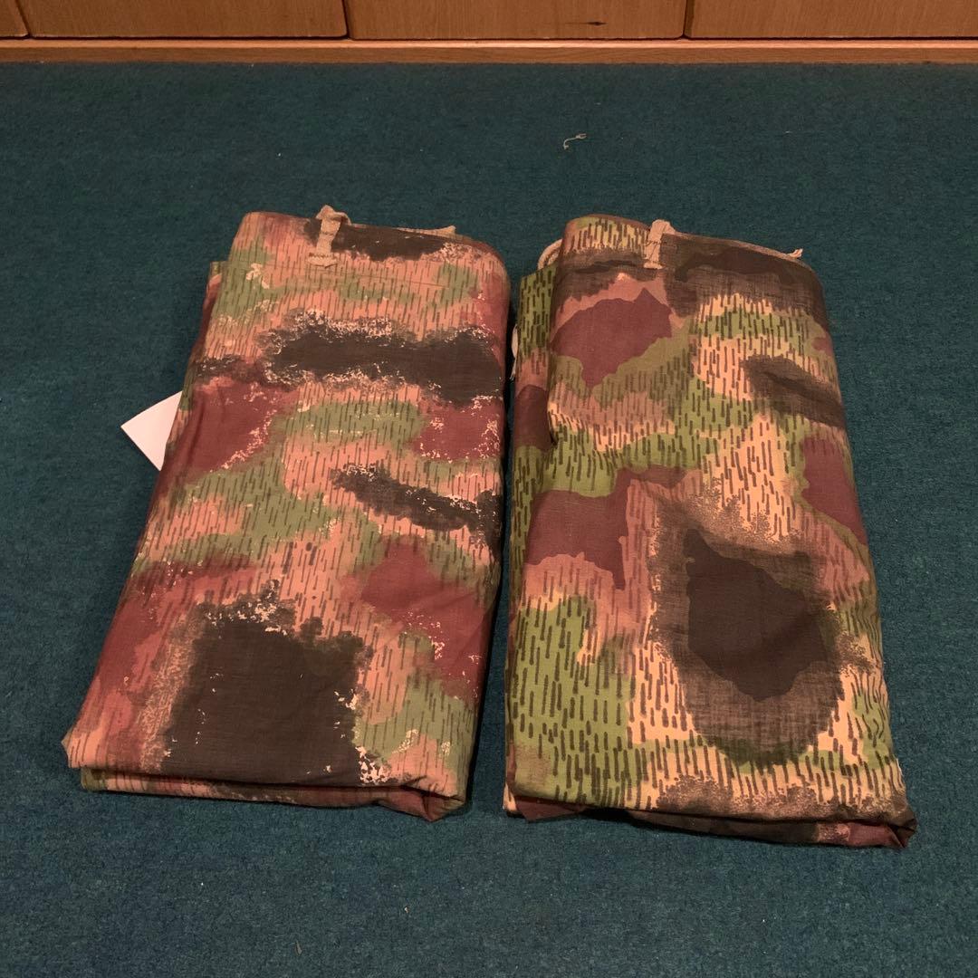 超希少 新品未使用デッドストック チェコ軍ポンチョテントタープ 2枚セット
