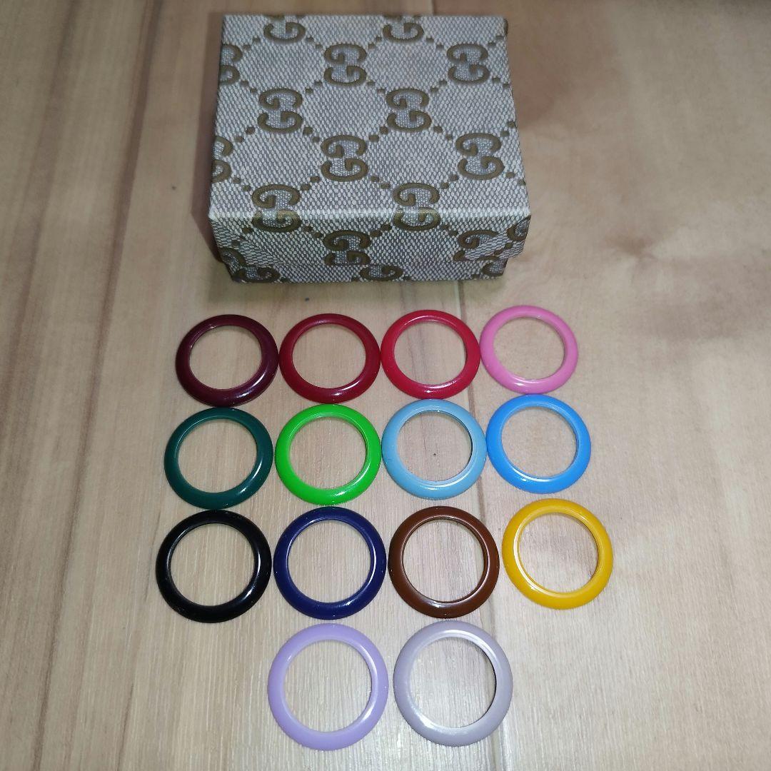 グッチ 11/12 チェンジベゼル 替え 14個セット 14色 まとめ 腕時計