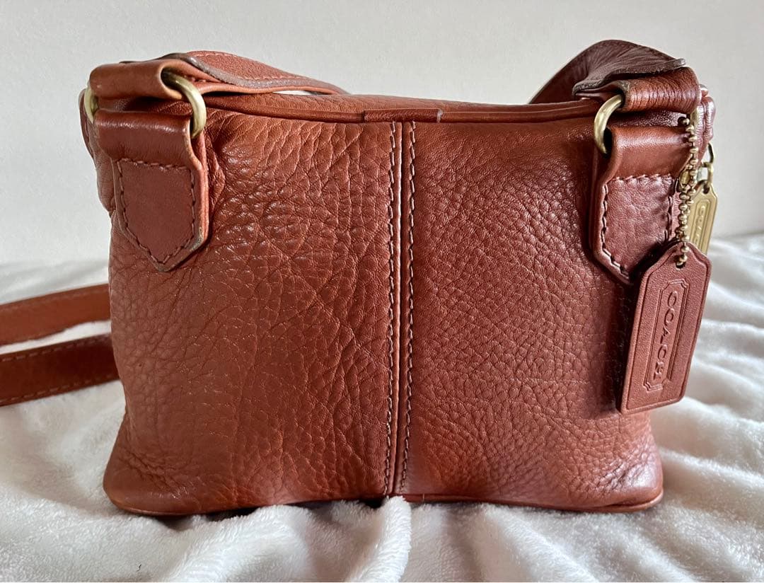 希少　オールドコーチ　ソノマコレクションウエストポーチ　ショルダーバッグ　半円型