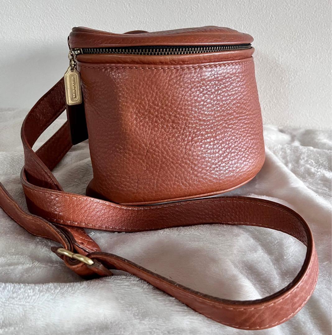 希少　オールドコーチ　ソノマコレクションウエストポーチ　ショルダーバッグ　半円型