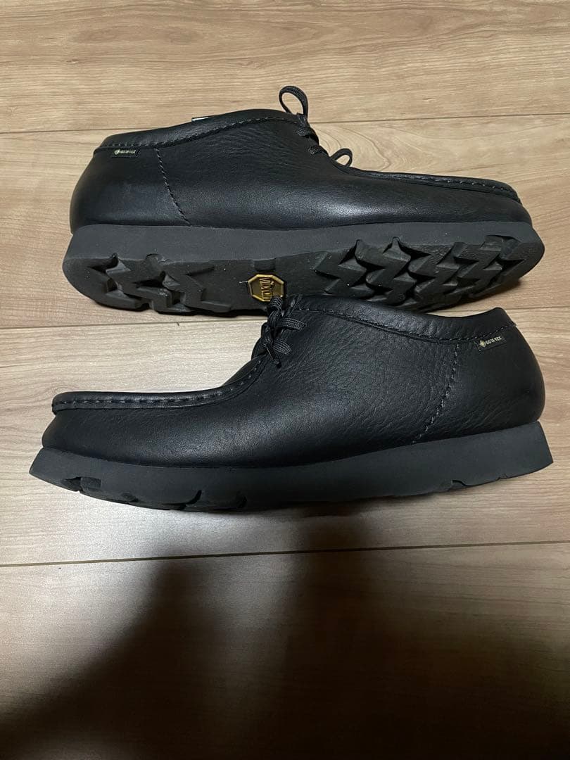 Clarks Wallabee gore tex レザー