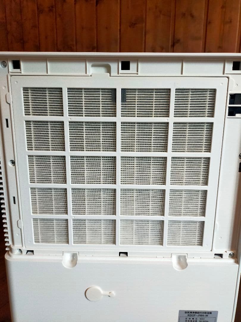 IRIS OHYAMA 空気清浄機能付き除湿機 KDCP-J16H W