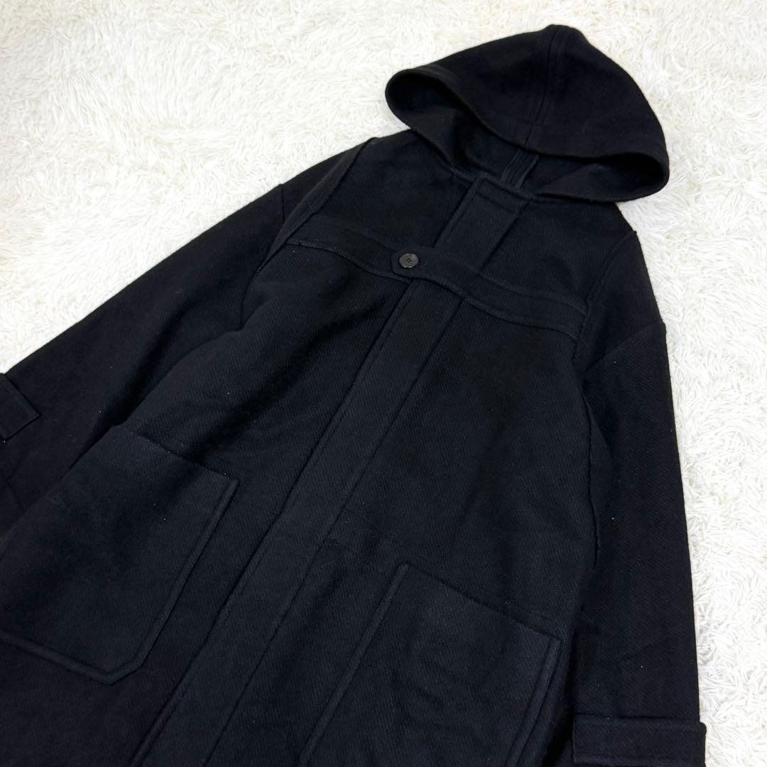 【美品】ドリスヴァンノッテン ダッフルコート HAINSWORTH ブラック