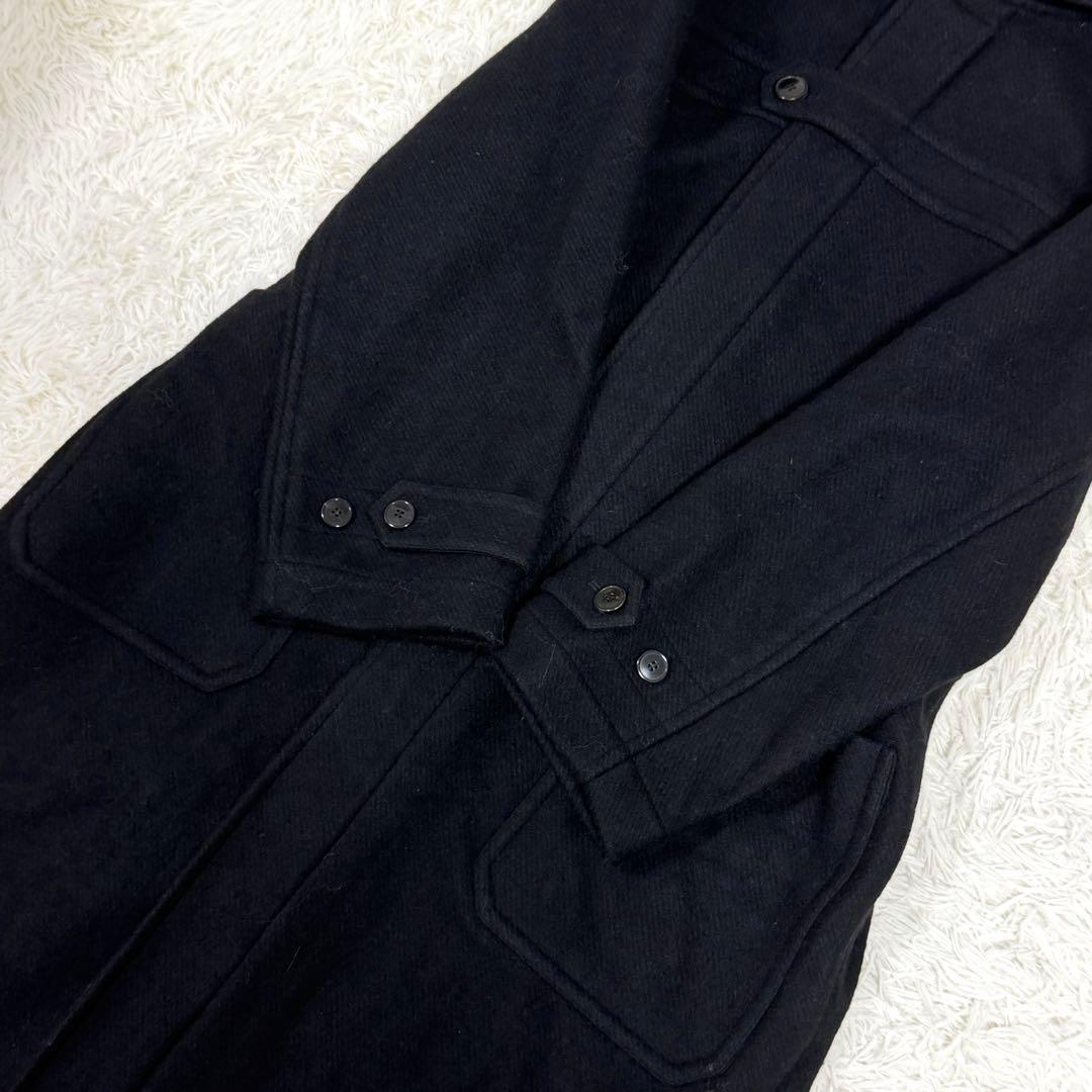 【美品】ドリスヴァンノッテン ダッフルコート HAINSWORTH ブラック