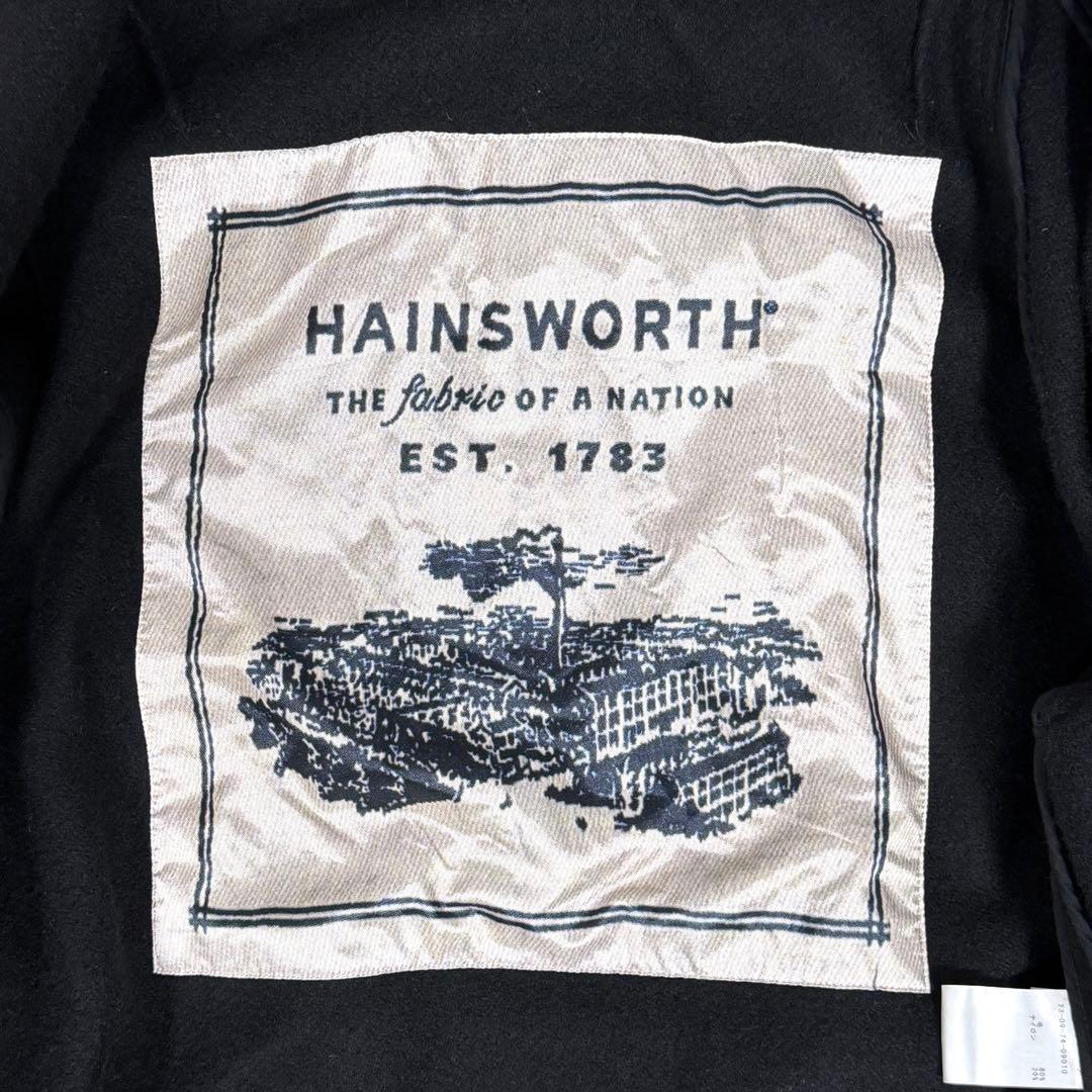 【美品】ドリスヴァンノッテン ダッフルコート HAINSWORTH ブラック