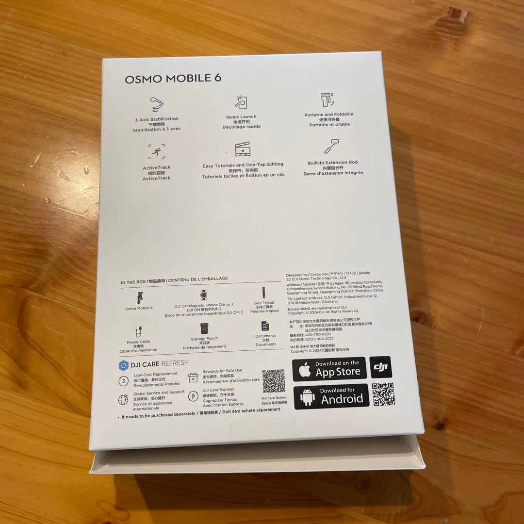 DJI osmo mobile6 OM6 スタビライザー ジンバル