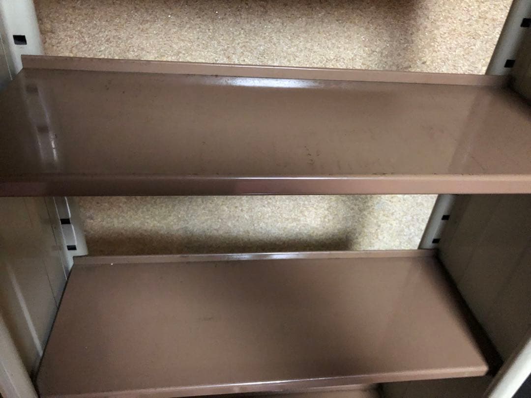 くろがね スチール製4段オープンラック 本棚 昭和レトロ