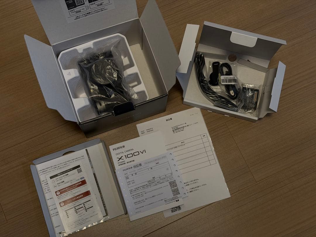 FUJIFILM X100VI 保証2026年4月まで