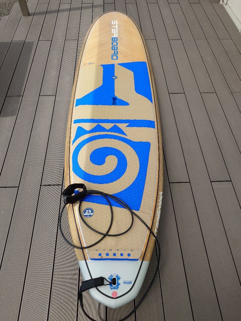 中古SUPボード10'0\"（starboard）ケース付き 123リットル