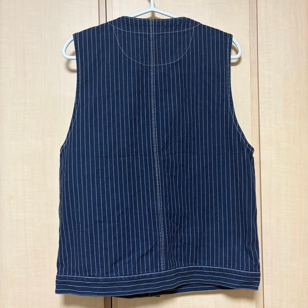 SCHOTT ヒッコリーデニムベスト