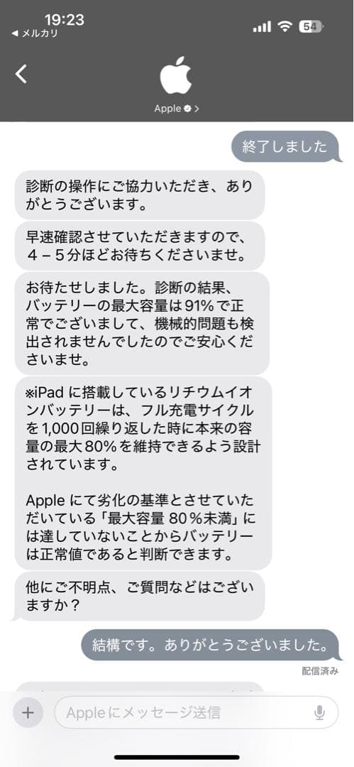 Apple iPad Air 10.9インチ スカイブルー 本体