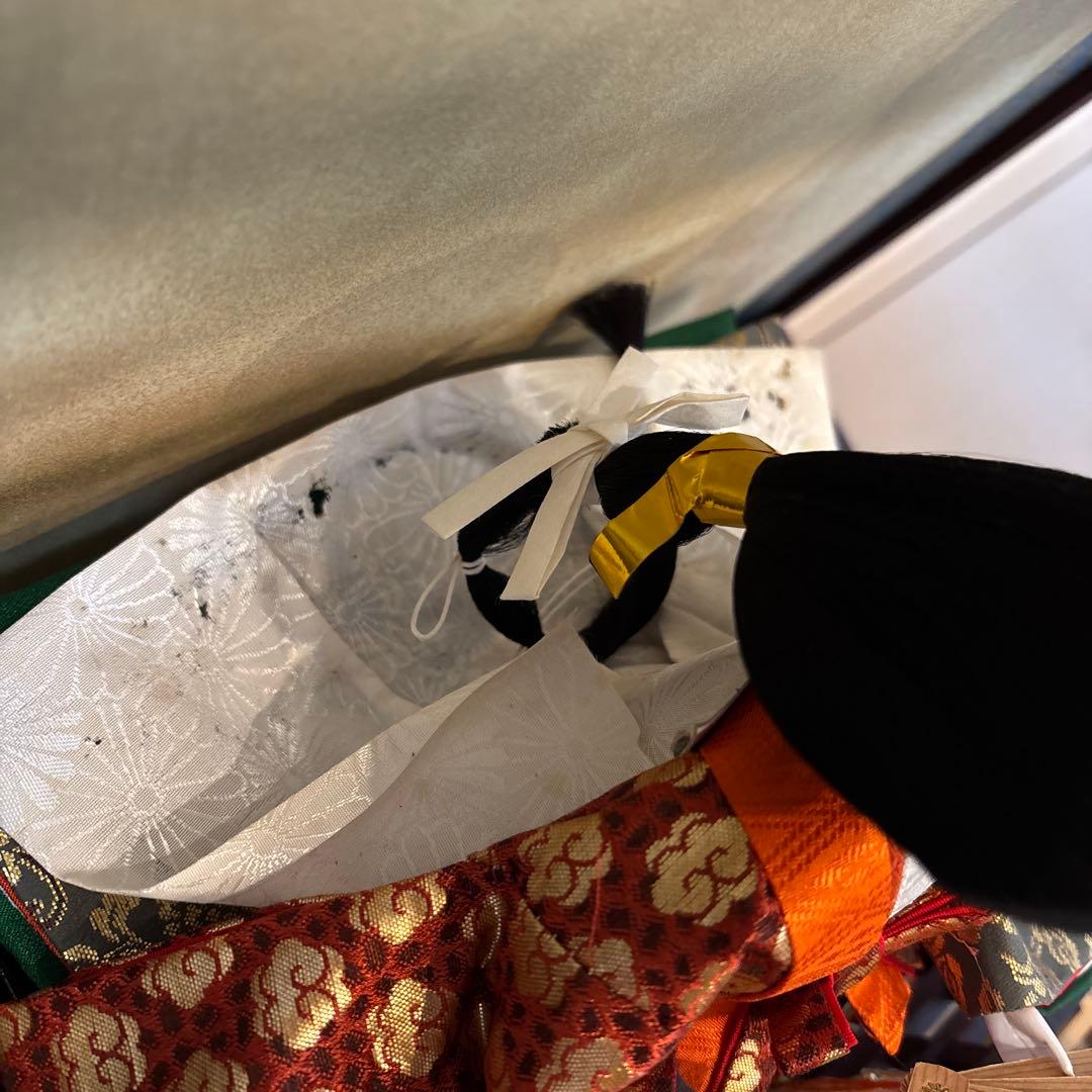 ガラスケース入り　雛人形