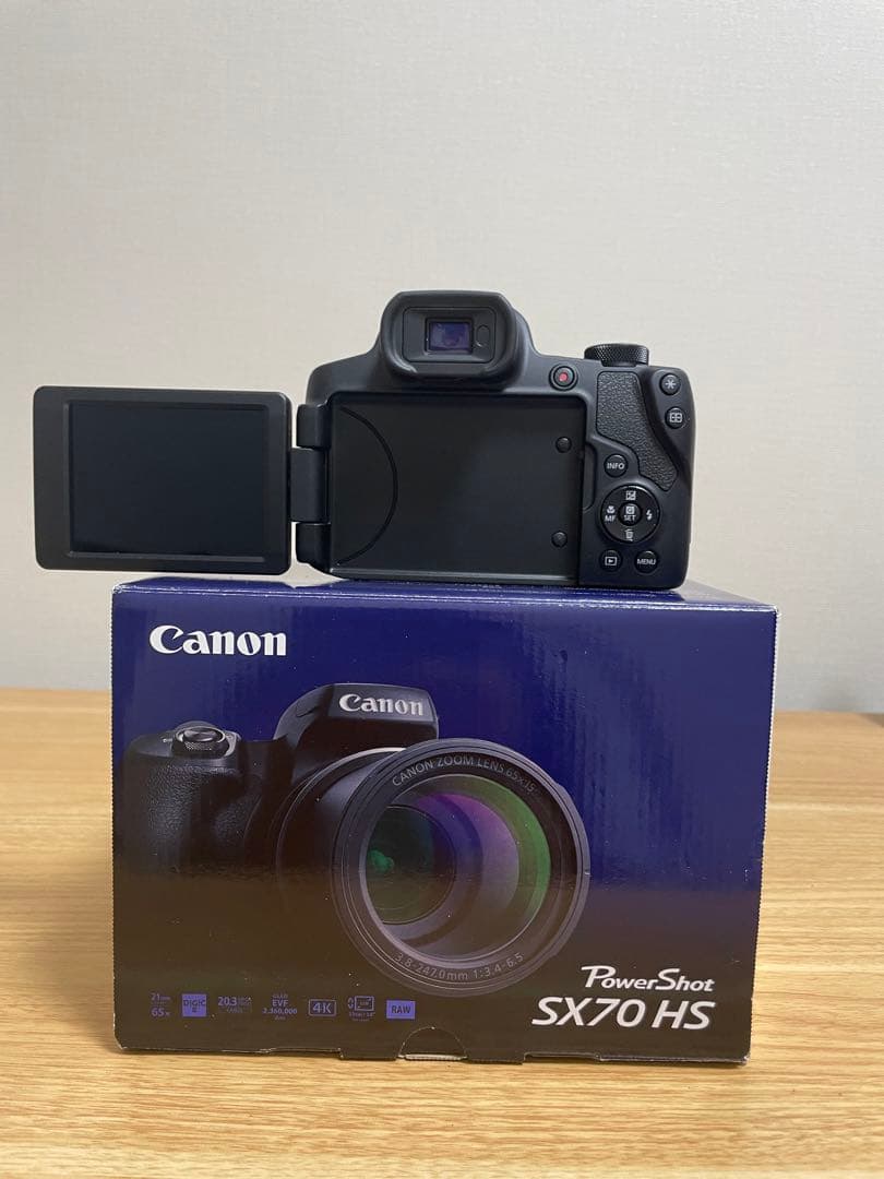 展示品Canon PowerShot SX70 HS本体メーカー保証あり