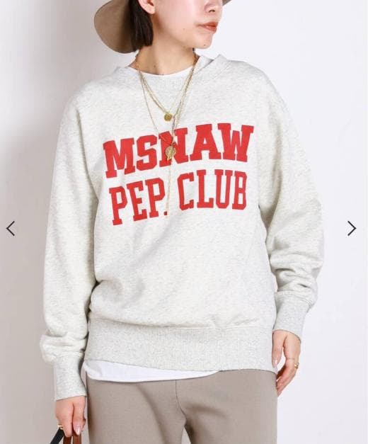 新品 AP STUDIO athletic wear MASON スエット 赤