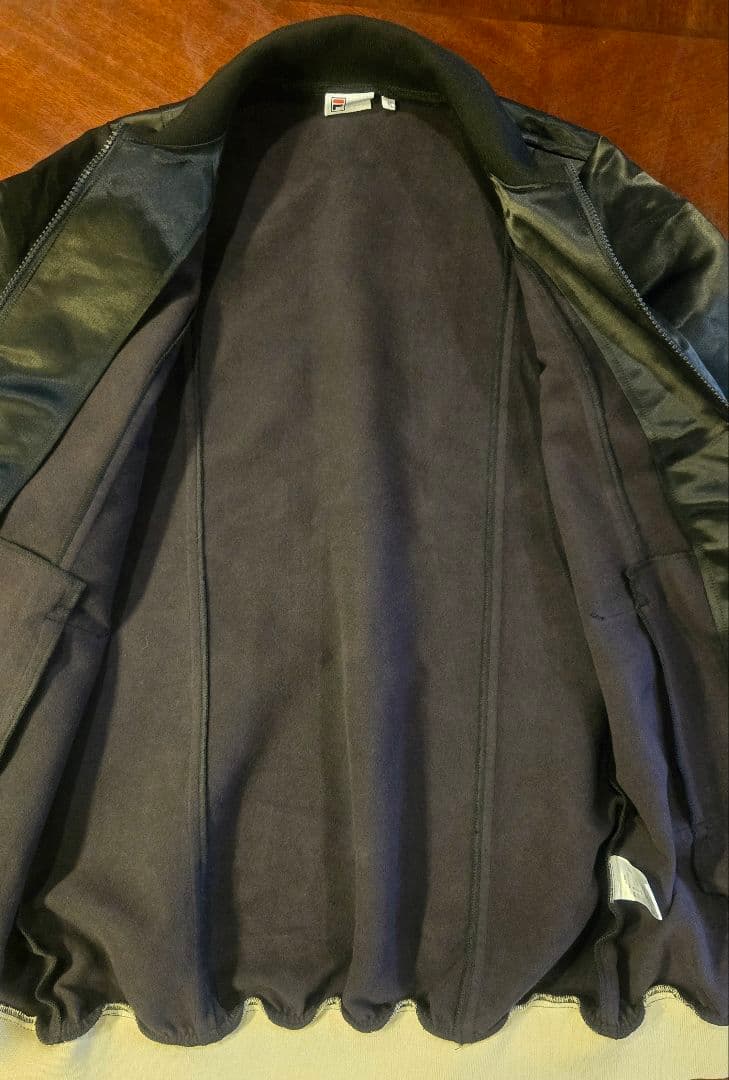 FILA フィラ トラックジャケット ブルゾン ネイビー 、Mサイズ、レディース