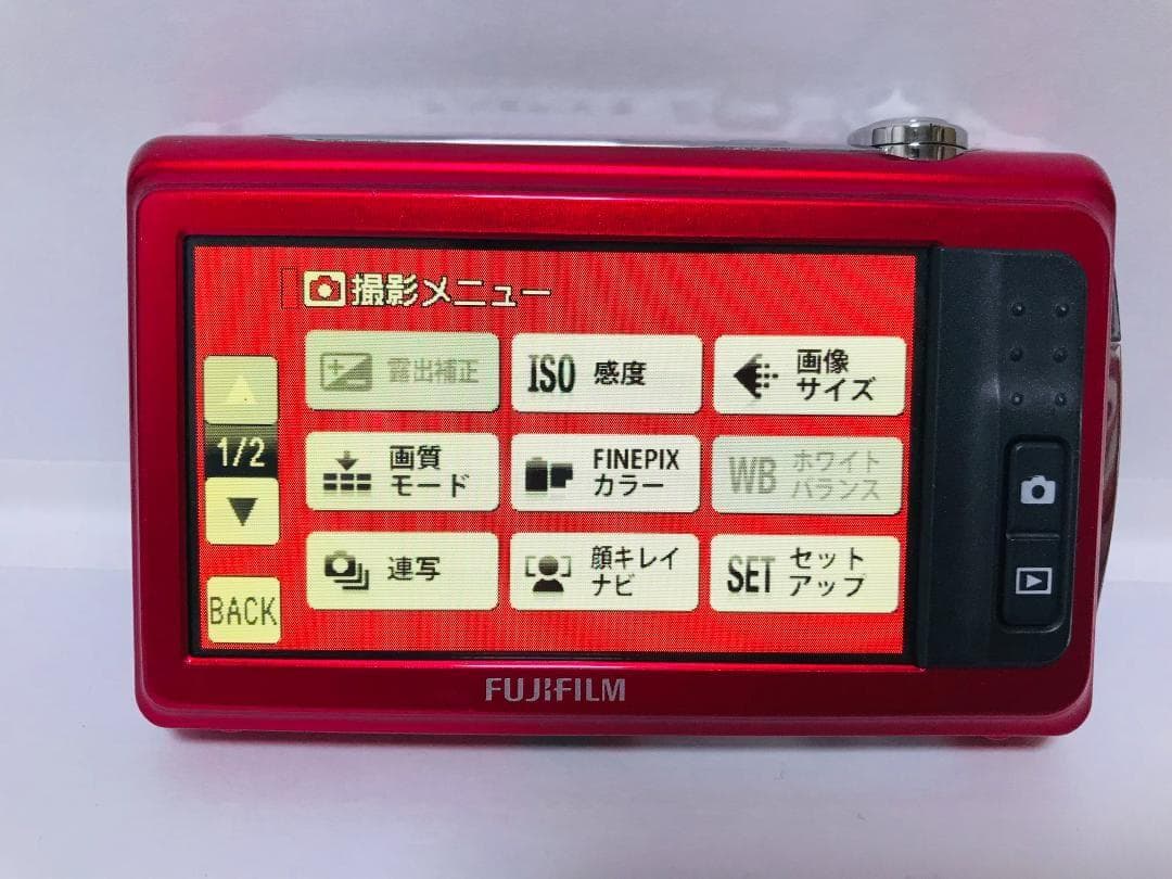 【値下げ歓迎・美品】 FUJIFILM FinePix Z90 レッド