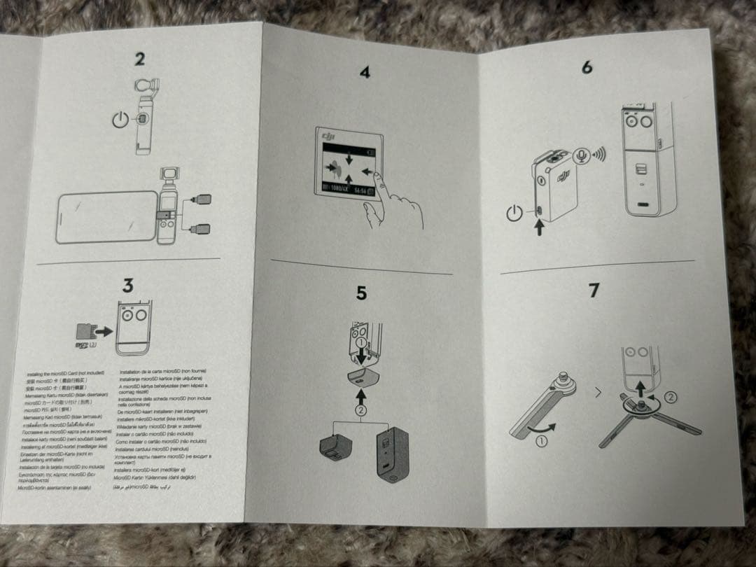 「ほぼ未使用」DJI POCKET 2 CREATOR コンボ 充電ケース付き