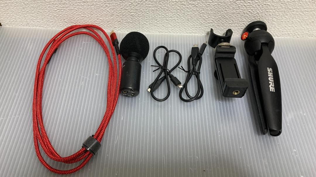 おまけ付 SHURE MV88+ Video Kit シュア マイク 三脚
