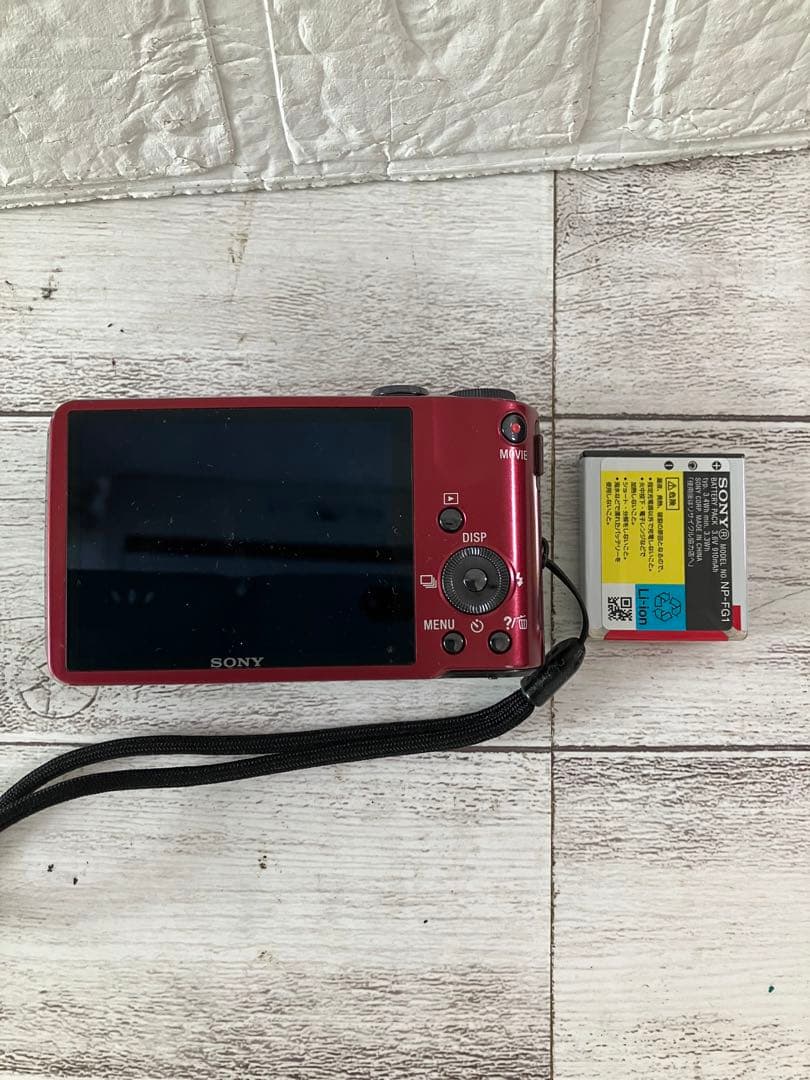 Sony Cyber-shot レッド 16.2MP