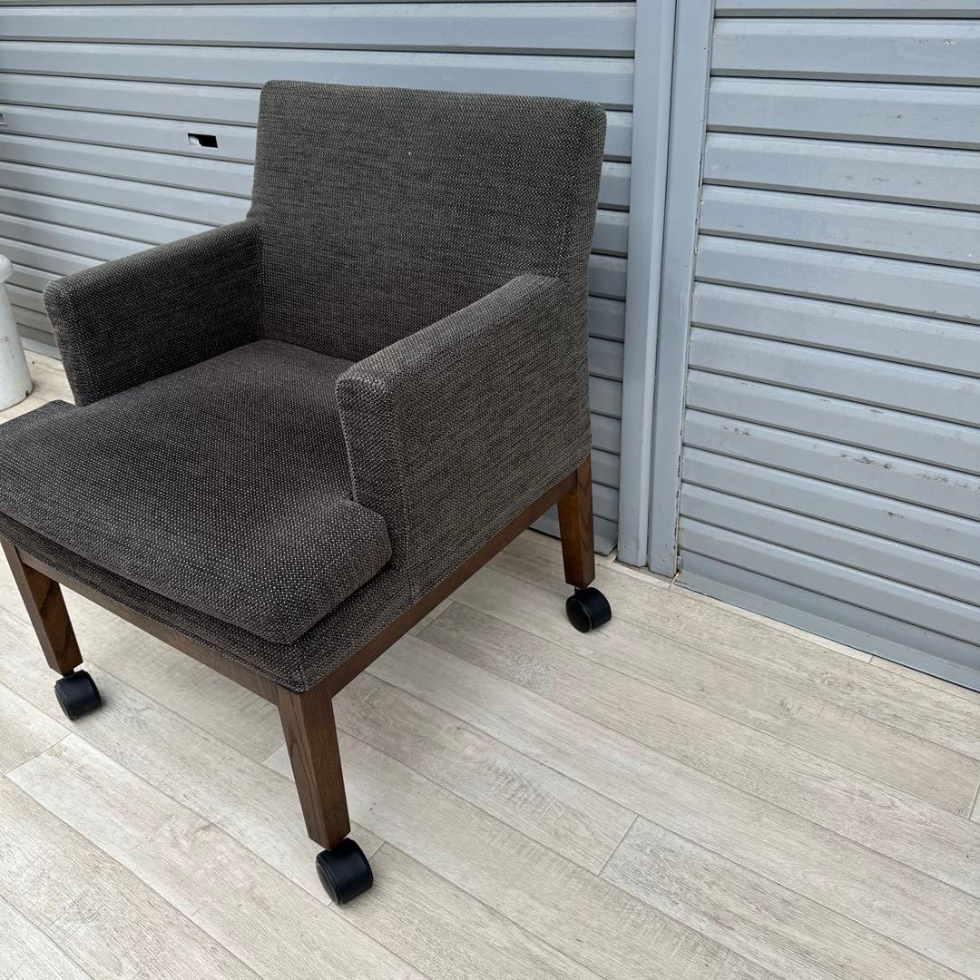 karimoku ダイニングチェアー　CU5100 キャスター付き　④