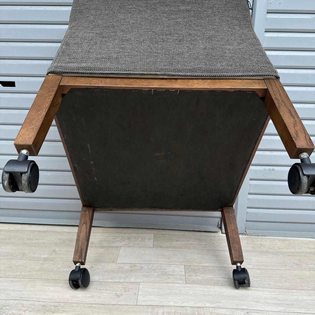 karimoku ダイニングチェアー　CU5100 キャスター付き　④