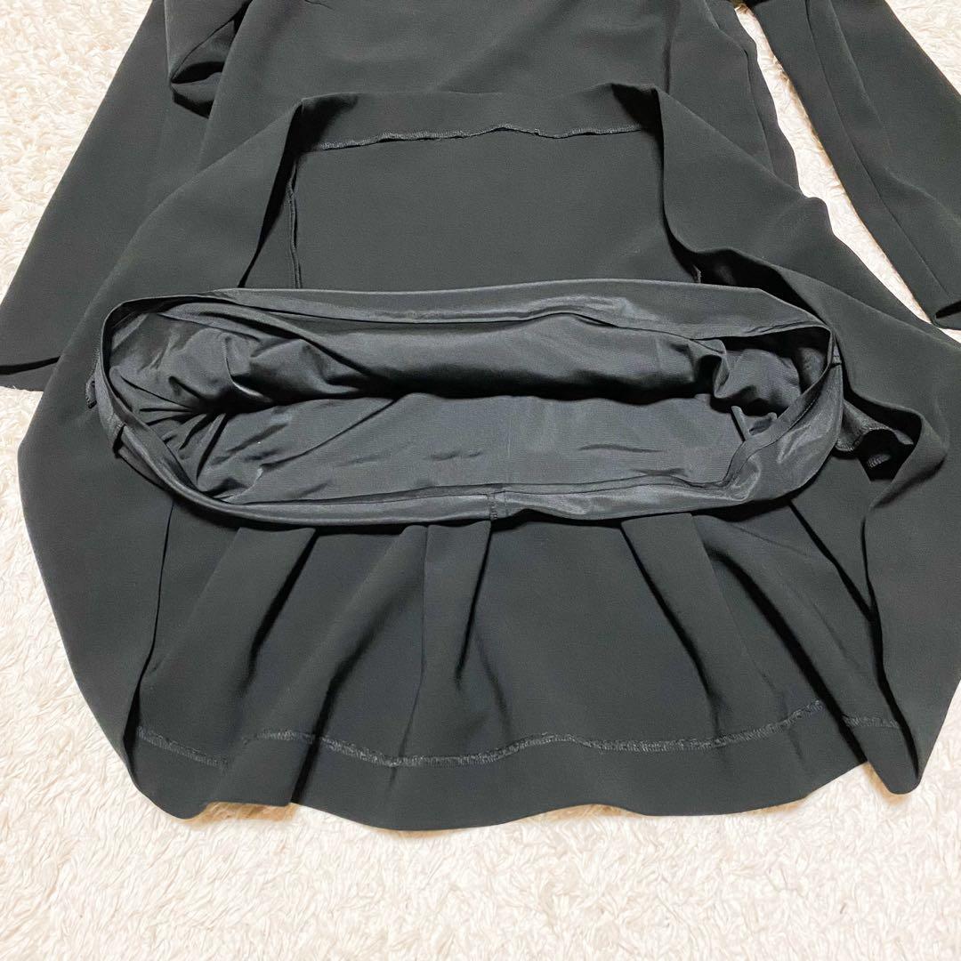 美品✨フォクシーニューヨーク　プライベートノアール　ワンピース　長袖　ティアード