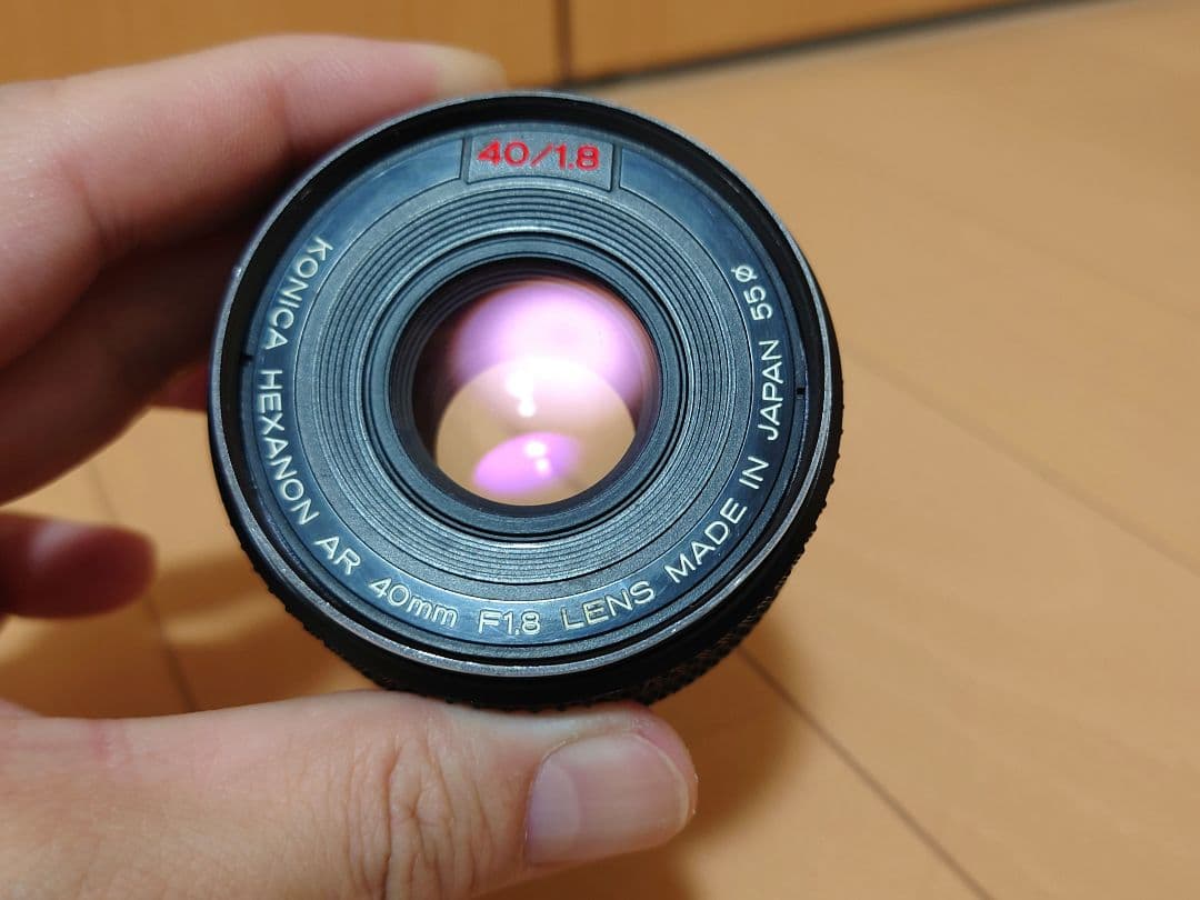 KONICA HEXANON AR 40mm F1.8 レンズ