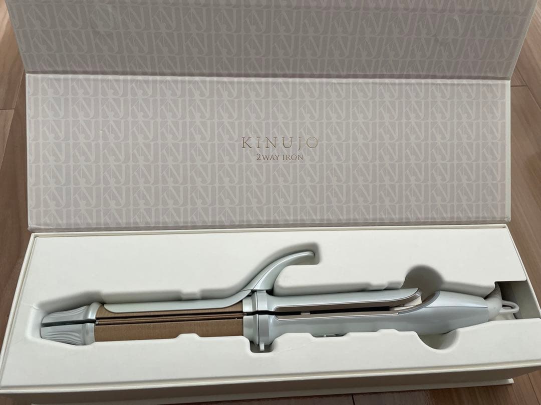 絹女　キヌジョ　2way ヘアアイロン
