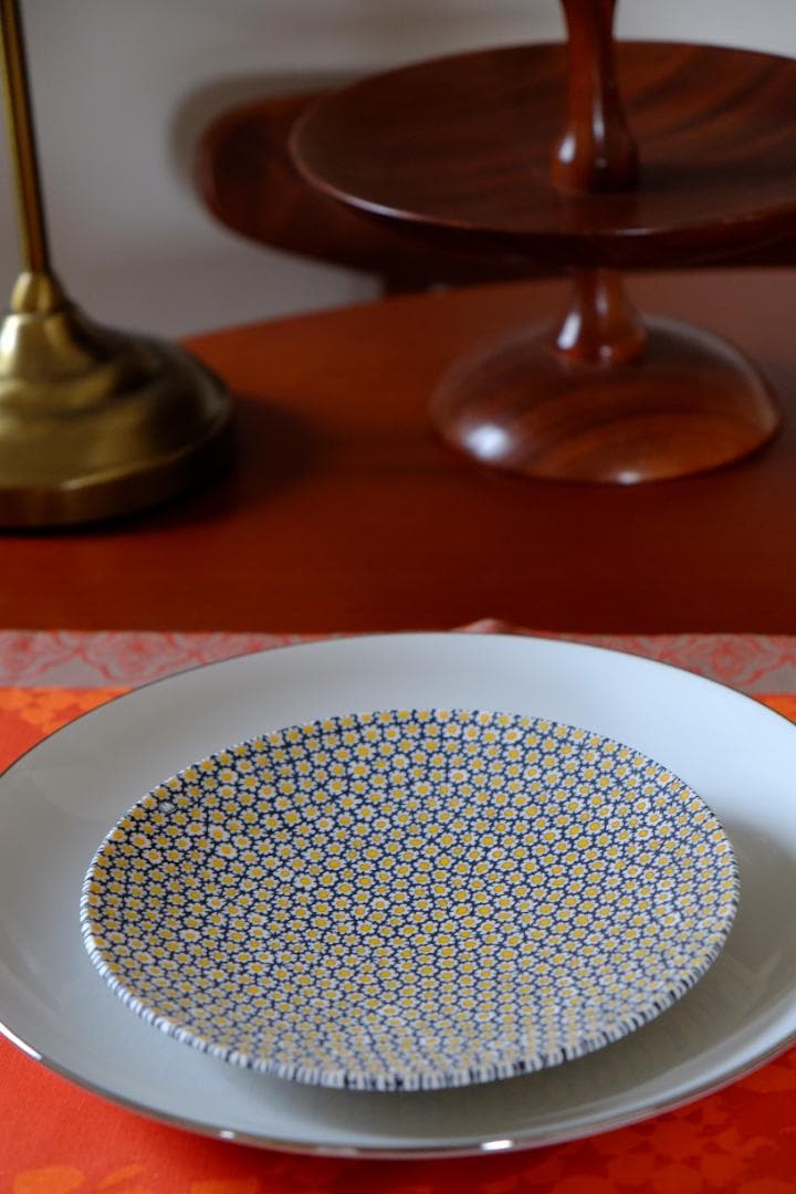 エルコーレ・モレッティ ミルフィオリ プレート 皿 ガラス 江波冨士子 田子美紀