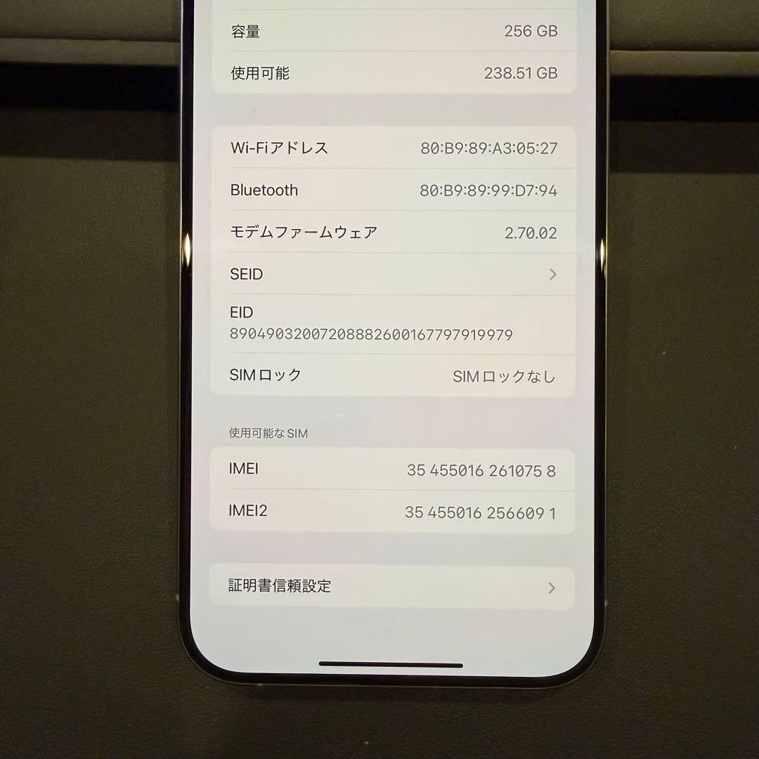 iPhone 15 ProMax 256G CASETIFYケース付き