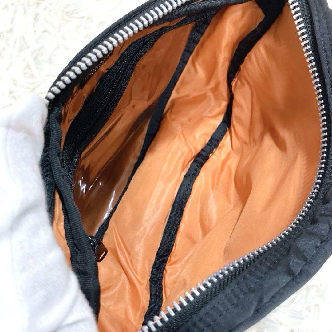 ✨美品 ポーター タンカー ショルダーバッグ ハーフムーン 舟形 オーバル