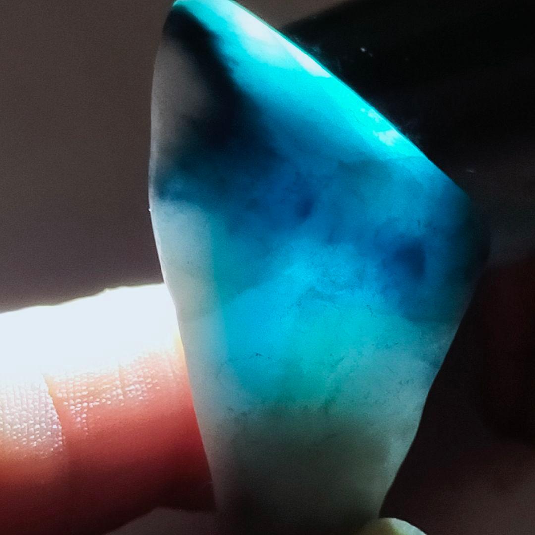 コン沢翡翠 ルース 13ｇ ヒスイ ひすい コン沢翡翠