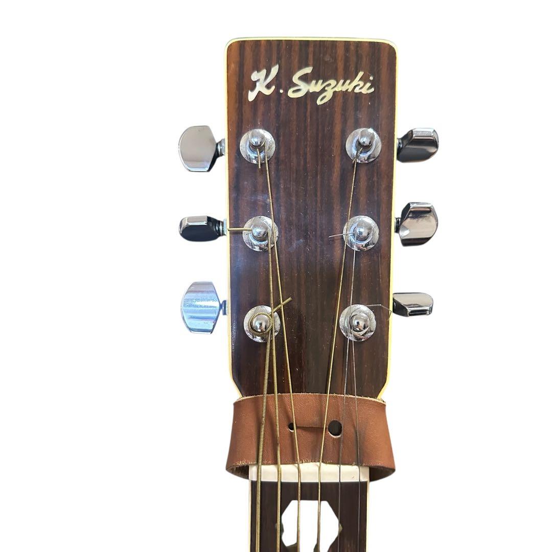 Kiso Suzuki W-300 ビンテージ　アコースティックギター　ケース付