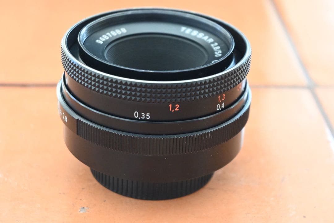 美品Carl Zeiss Jena Tessar 2.8/50mm M42