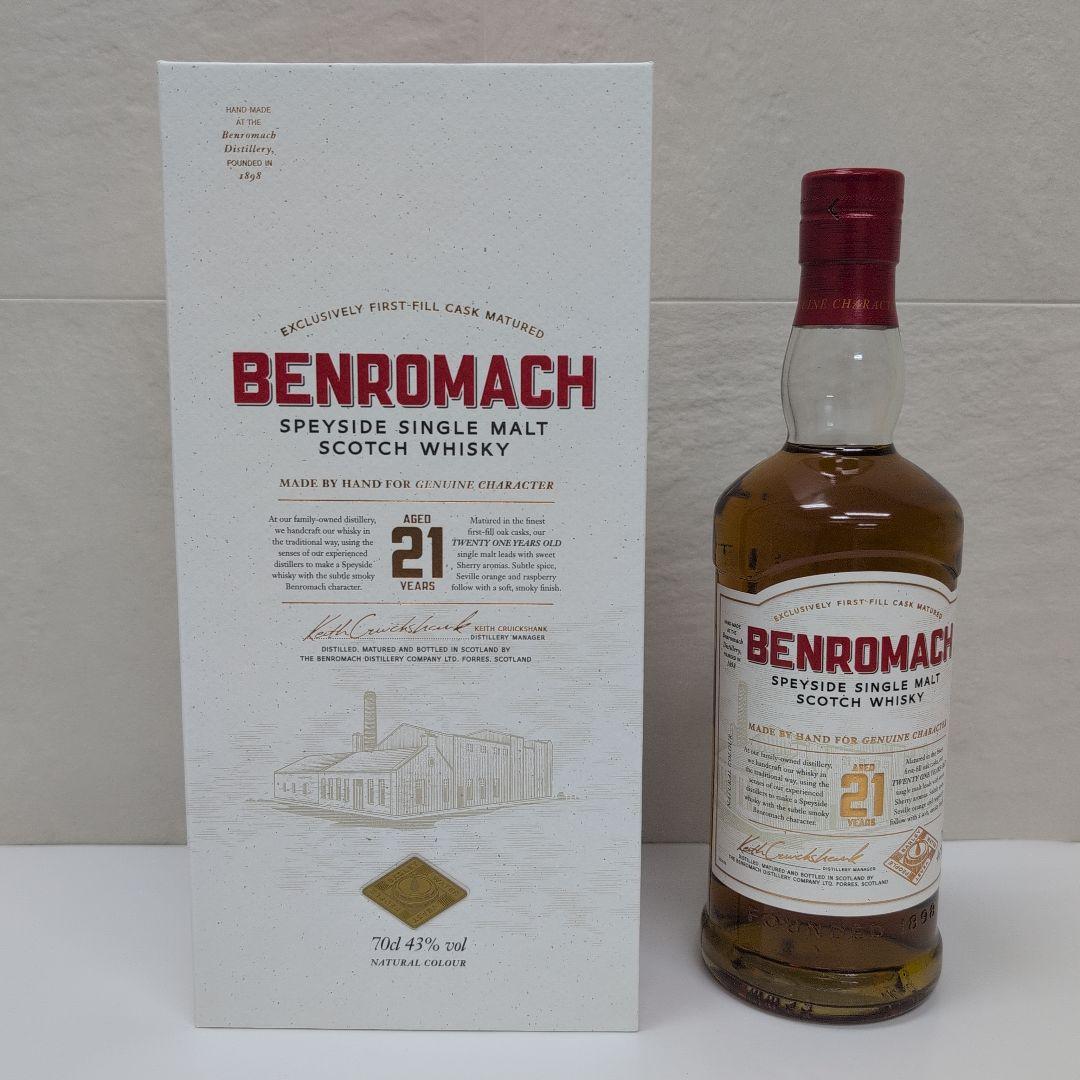 BENROMACH 21年 スコッチウイスキー