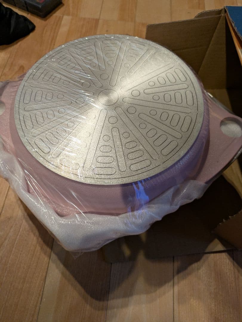 アサヒ軽金属　ワイドオーブン　ピンク