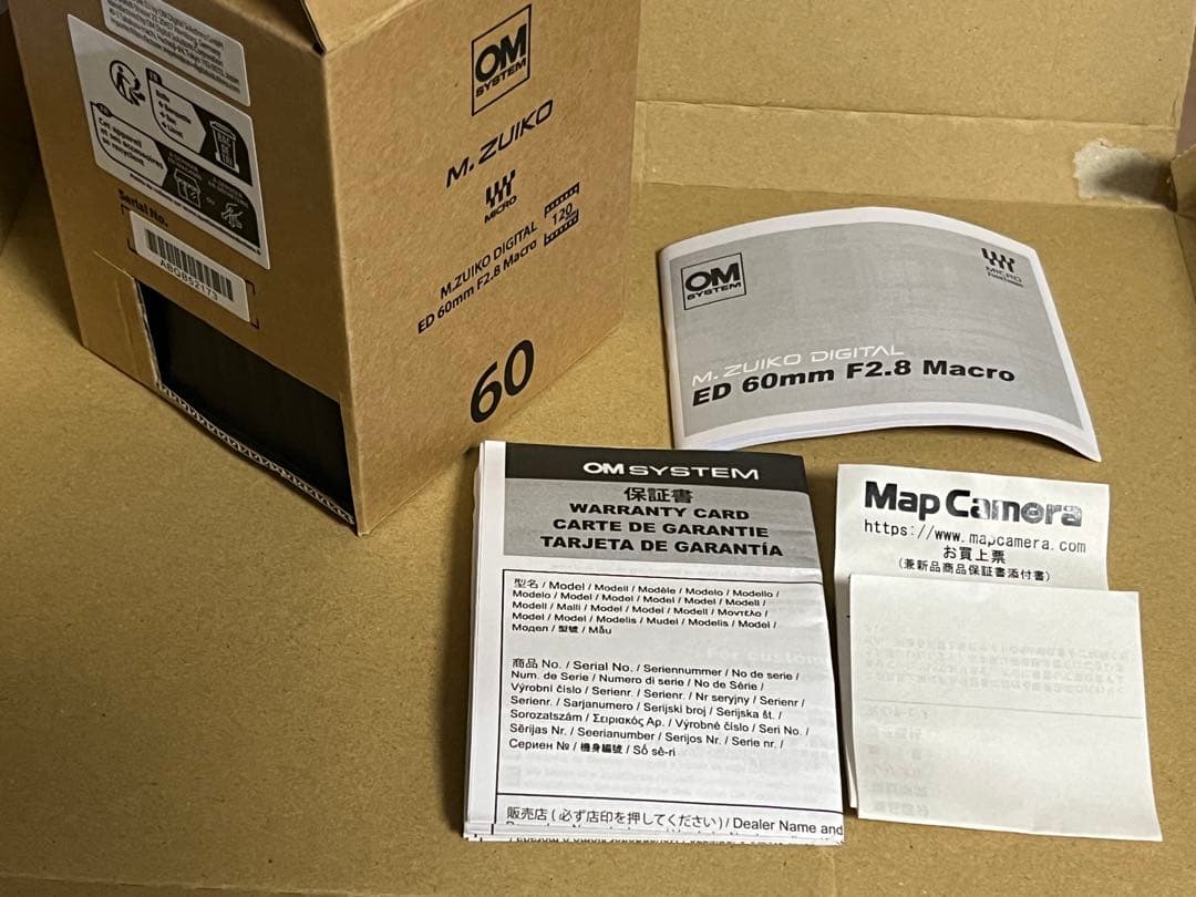 【美品】M.ZUIKO ED 60mm F2.8 Macro（プロテクター付き）