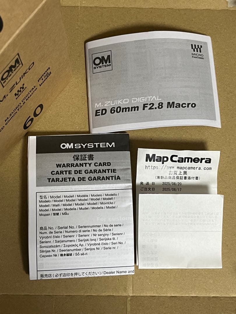 【美品】M.ZUIKO ED 60mm F2.8 Macro（プロテクター付き）