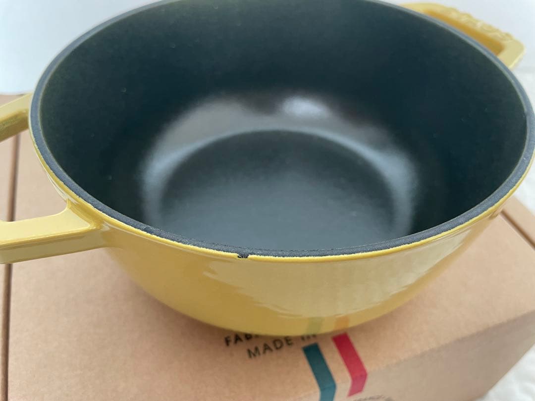 〈新品〉ストウブ　ワナベS マーガレット　シトロン